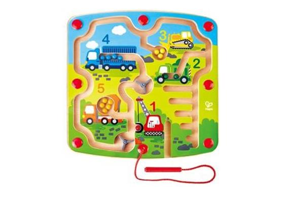 Hape E1713 - Labyrinth - Baufahrzeuge