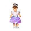 Heless 2131 Kleid Fee und Einhorn Wendepailletten 28 - 35 cm | Bild 5