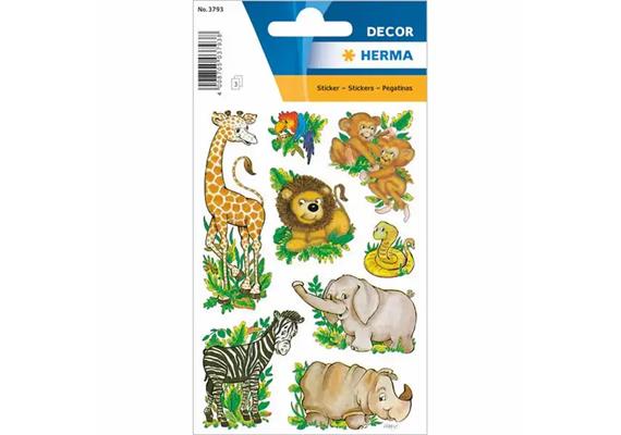 Herma 3493 Sticker Dschungeltiere