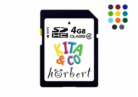 hörbert - 4GB SDHC Speicherkarten-Editionen "KITA&Co"