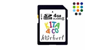 hörbert - 4GB SDHC Speicherkarten-Editionen "KITA&Co"