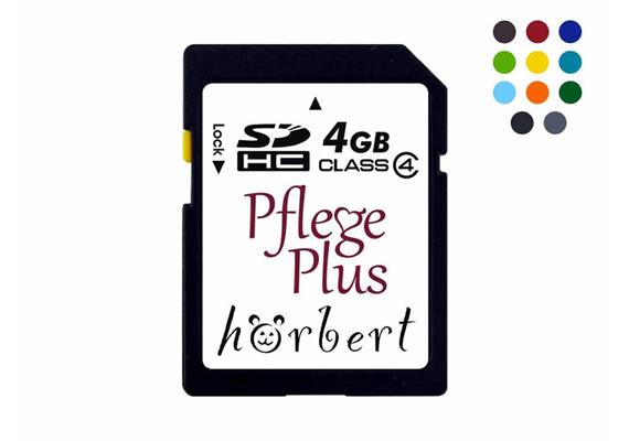 hörbert - 4GB SDHC Speicherkarten-Editionen "Pflege Plus"