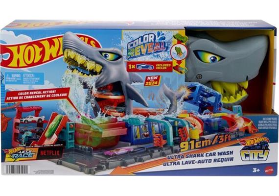 Hot Wheels City Ultimative Hai Auto-Waschanlage