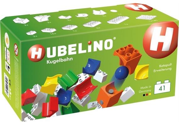 Hubelino Kugelbahn: 41-teilige Katapult Ergänzung