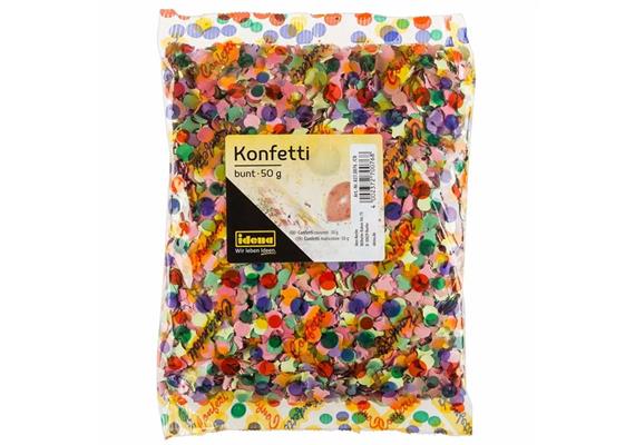 Idena Konfetti im Beutel 50 Gramm