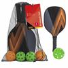 Idena Pickleball Set 2 Schläger/4 Bälle 6 Teile