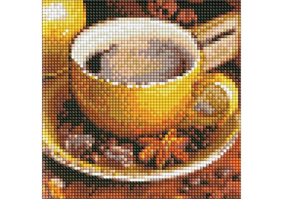 ideyka AMC7680 Diamond Painting - Kaffeegenuss 20 x 20 cm