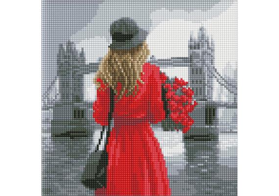 ideyka AMC7749 Diamond Painting - Nebliges London 30 x 30 cm