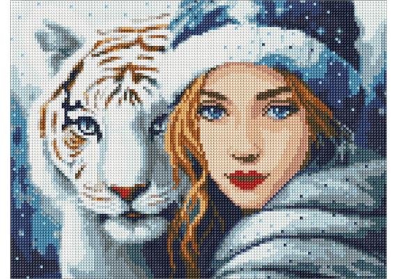 ideyka AMC7909 Diamond Painting - Winterwärme 30 x 40 cm