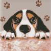 ideyka AMC7951 Diamond Painting - Süsser Hund 20 x 20 cm