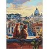 ideyka AMC8003 Diamond Painting - Katzen in Rom 30 x 40 cm