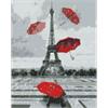 ideyka AMO7219 Diamond Painting - Paris mit Rahmen 40 x 50 cm