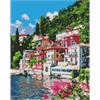 ideyka AMO7227 Diamond Painting - Comersee mit Rahmen 40 x 50 cm