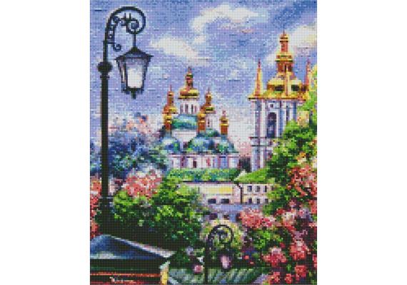 ideyka AMO7245 Diamond Painting - Kiew mit Rahmen 40 x 50 cm