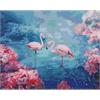 ideyka AMO7305 Diamond Painting - Ein magischer See mit Rahmen 40 x 50 cm