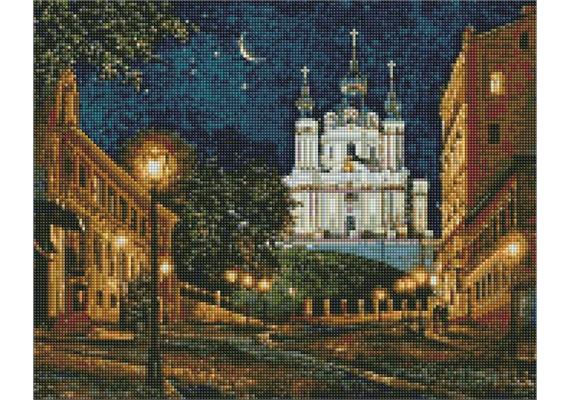 ideyka AMO7348 Diamond Painting - Kiew mit Rahmen 40 x 50 cm