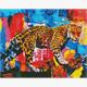 ideyka AMO7503 Diamond Painting - Leopard mit Rahmen 40 x 50 cm