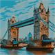 ideyka Malen nach Zahlen - Tower Bridge 50 x 50 cm