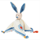 Idis Schmusetuch Hase Baby Luna blau