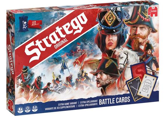 Jumbo - Stratego Original mit extra Spielvariante, 2 Spieler