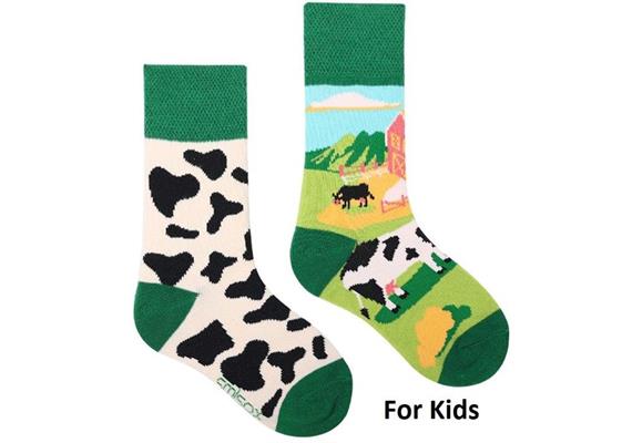 Kindersocken 2461-001 Grösse 33 - 38 cm Cow