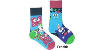 Kindersocken 2461-004 Grösse 33 - 38 cm Monsters