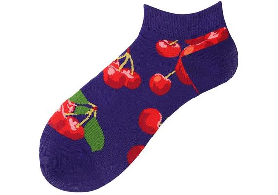 Knöchelsocken C168 Grösse 36 - 43 Cherries