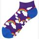 Knöchelsocken C170 Grösse 36 - 43 Rainbow