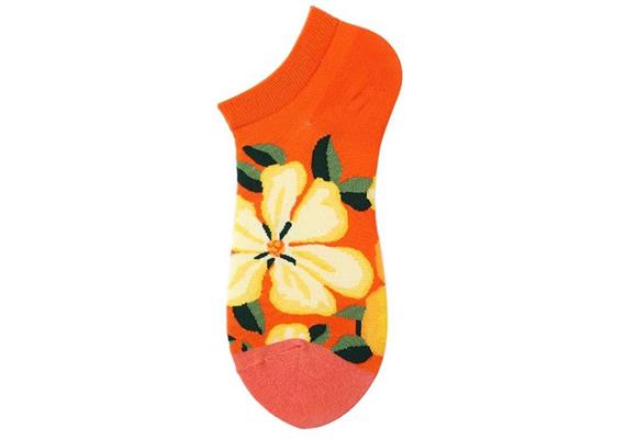 Knöchelsocken C74 Grösse 38 - 45 Flower