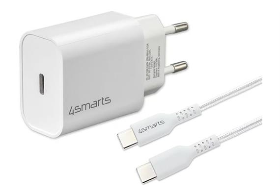 Kompakter USB-C-Ladeadapter mit 1.5 M Kabel