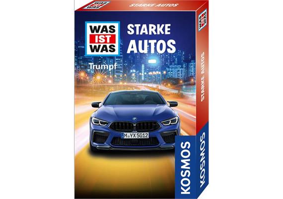 Kosmos - WAS IST WAS Trumpfspiel Starke Autos