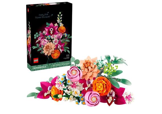 LEGO® Botanicals 10342 Schöner Rosafarbener Blumenstrauss