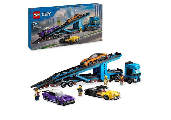 LEGO® City 60408 Autotransporter mit Sportwagen