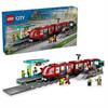 LEGO® City 60423 Strassenbahn mit Haltestelle