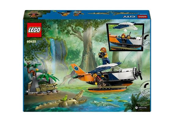 LEGO® City 60425 Dschungelforscher-Wasserflugzeug