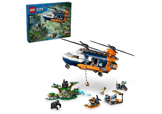 LEGO® City 60437 Dschungelforscher-Hubschrauber