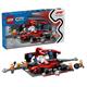 LEGO® City 60443 F1 Boxenstopp mit Boxencrew und Ferrari Flitzer