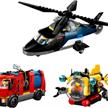 LEGO® City 60462 Kombinationsset mit Hubschrauber, Löschauto und U-Boot | Bild 2