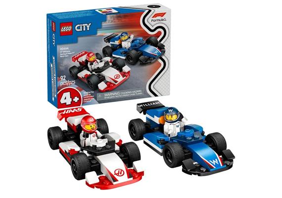 LEGO® City 60464 F1 Williams Racing und Haas F1 Rennautos