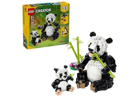 LEGO® Creator 31165 Wilde Tiere: Pandafamilie