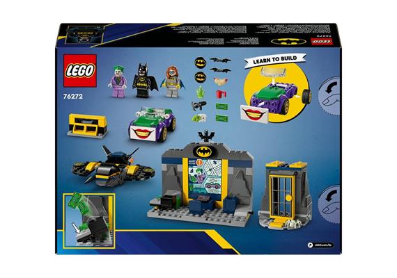 LEGO® DC Comics Super Heroes 76272 Bathöhle mit Batman™, Batgirl™ und Joker™