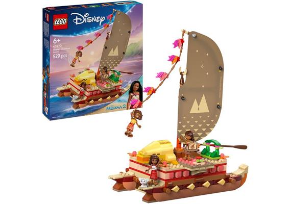 LEGO® Disney Prinzessin 43270 Vaianas Abenteuerfloss