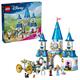 LEGO® Disney Prinzessin 43275 Cinderellas Schloss und Pferdekutsche