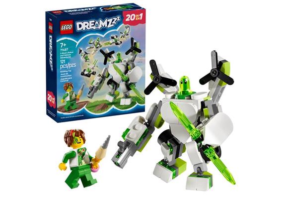 LEGO® DREAMZzz 71487 Z-Blobs Roboter- und Fahrzeugabenteuer