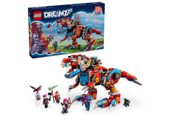 LEGO® DREAMZzz DREAMZzz 71484 Coopers Dino-Mech C-Rex