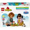 LEGO® DUPLO 10431 Pink Peppas Garten mit Baumhaus