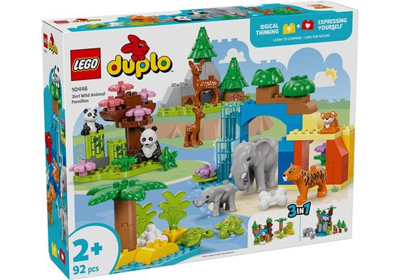 LEGO® DUPLO 10446 Wildtier-Familien 3-in-1-Set