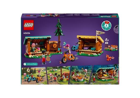 LEGO® Friends 42624 Gemütliche Hütten im Abenteuercamp