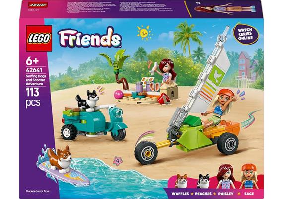 LEGO® Friends 42641 Strandabenteuer mit Hunden