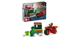 LEGO® Marvel Super Heroes™ 76287 Iron Man mit Bike und der Hulk